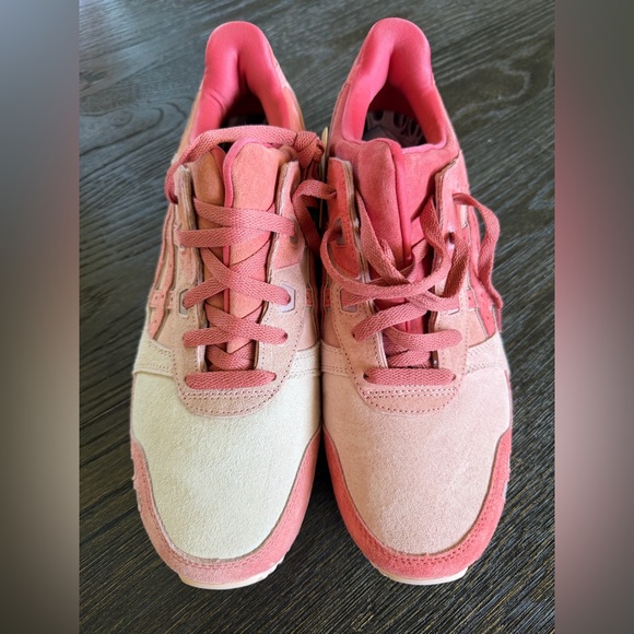 ASICS GEL-Lyte III Coral Cloud Pure Silver -size 10.5 - Picture 4 of 9